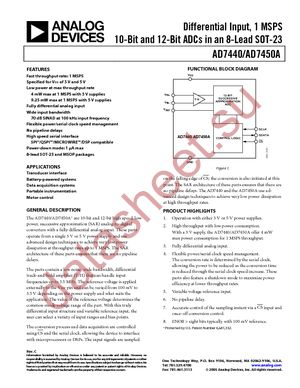 AD7440BRTZ-R2 datasheet  